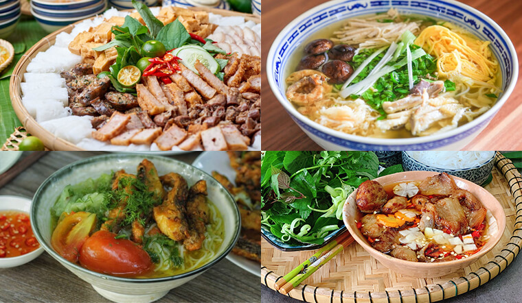Các món bún nổi tiếng tại Việt Nam được nhiều người yêu thích