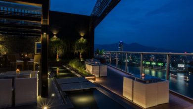 Rooftop Bar ở Khách sạn Brilliant (Nguồn: travelmart.vn)