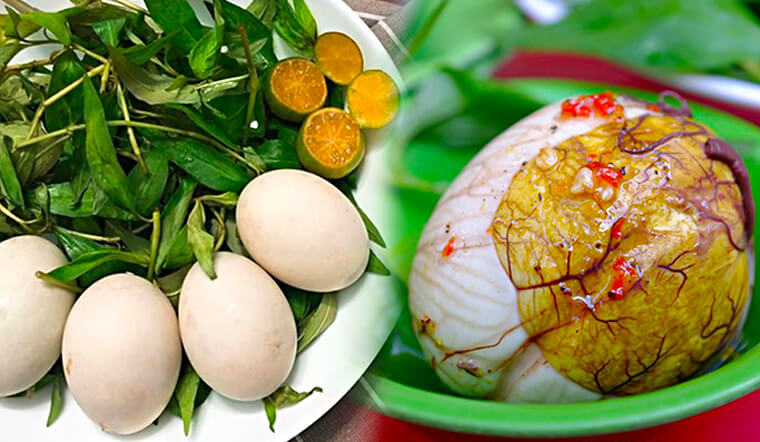 Trứng vịt lộn (Nguồn: shopeefood.vn)