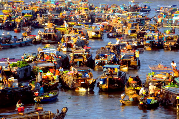 Chợ nổi Cái Răng