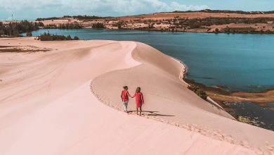 khu du lịch Bàu Trắng (nguồn: travel.com.vn)