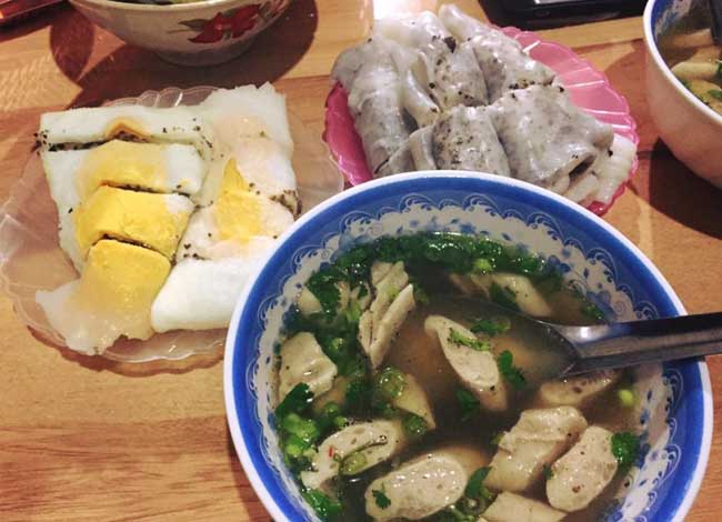 Bánh cuốn trứng Bắc Giang