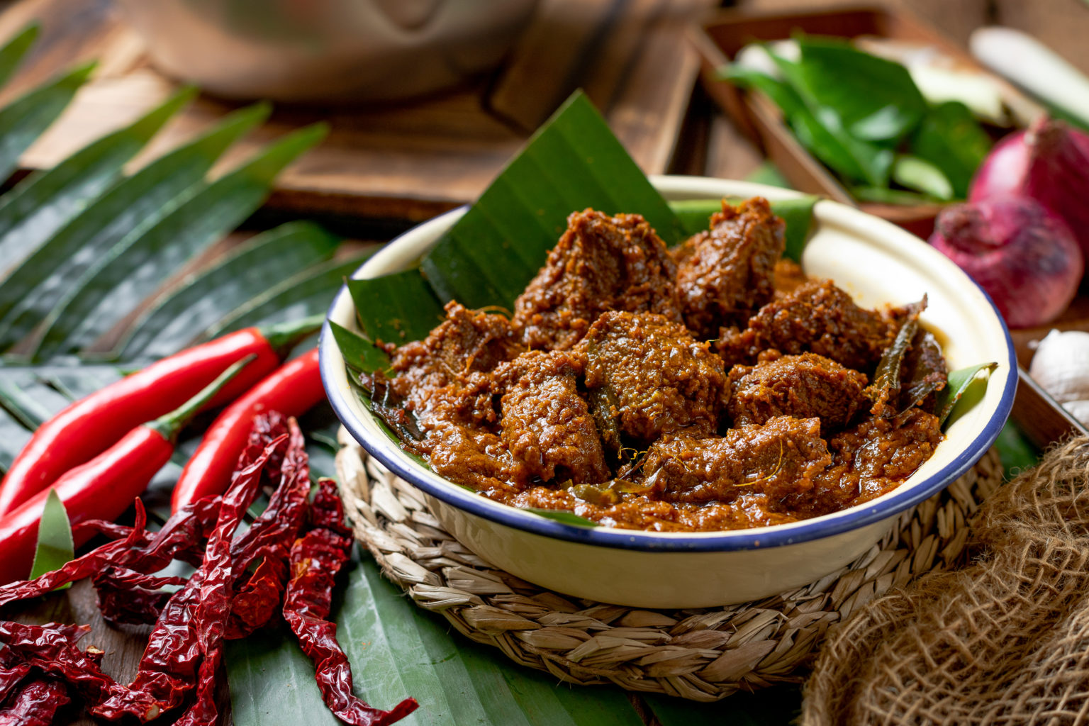 HÌnh ảnh món Beef rendang