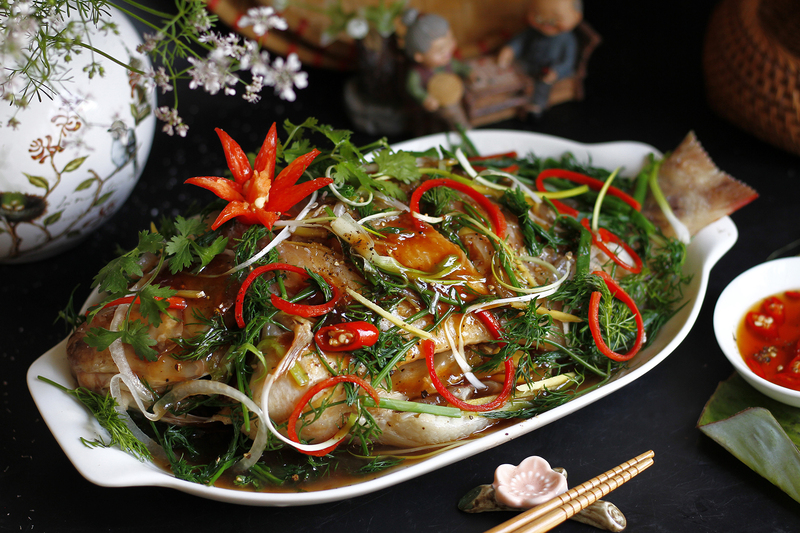 Cá hấp gừng: Món ăn thanh đạm, bổ dưỡng cuối ngày