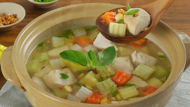 Canh rau củ quả: Món ăn lành mạnh, giải nhiệt cuối ngày