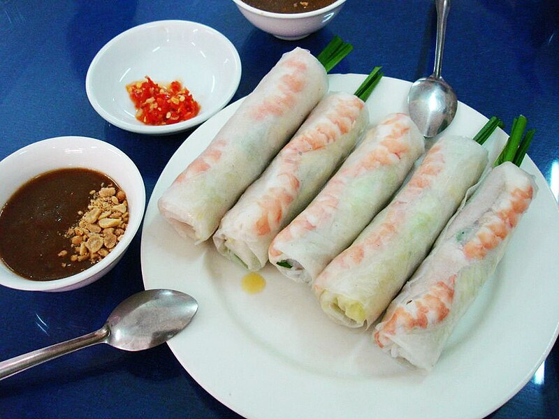 Gỏi cuốn – Món ăn tươi mát, dễ tiêu hóa 