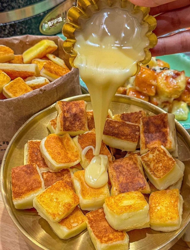 Hình ảnh Bánh phô mai sữa nướng