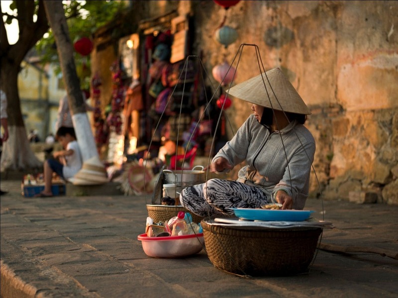 Hình ảnh Hà Nội và những gánh hàng rong