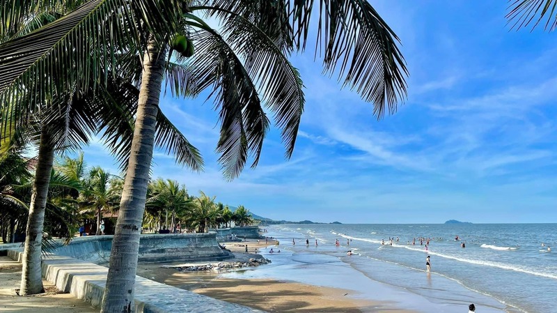 Hình ảnh bãi biển Hải Tiến