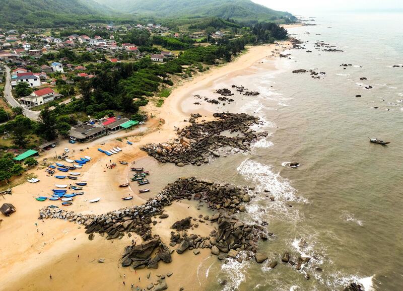 Hình ảnh bãi biển Kỳ Anh
