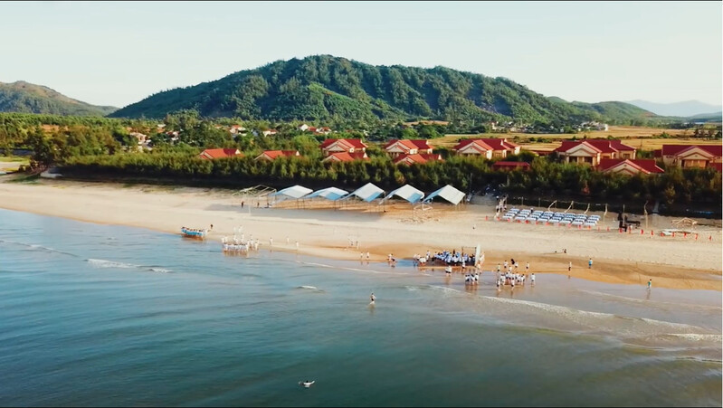 Hình ảnh bãi biển Kỳ Xuân