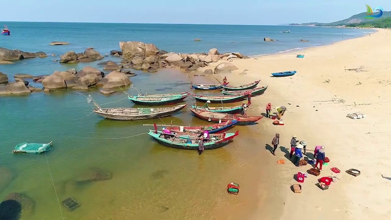 Hình ảnh bãi biển Kỳ Xuân
