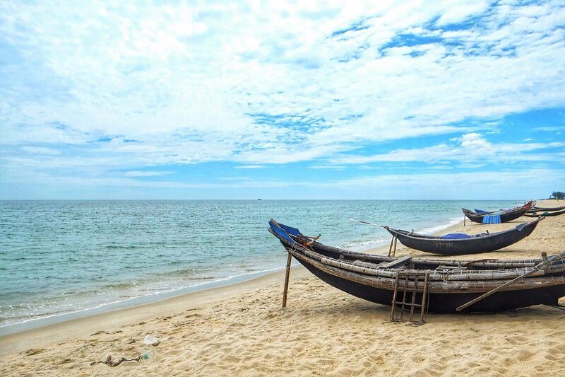 Hình ảnh bãi biển Thuận An_ Huế