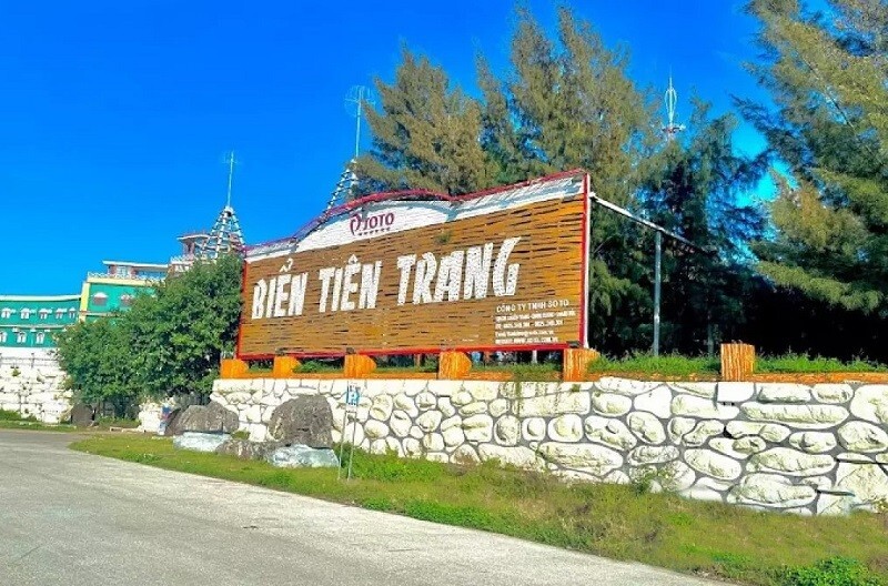 Hình ảnh bãi biển Tiên Trang