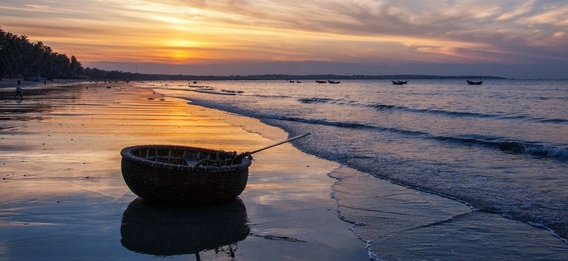 Hình ảnh bãi biển Trần Đề