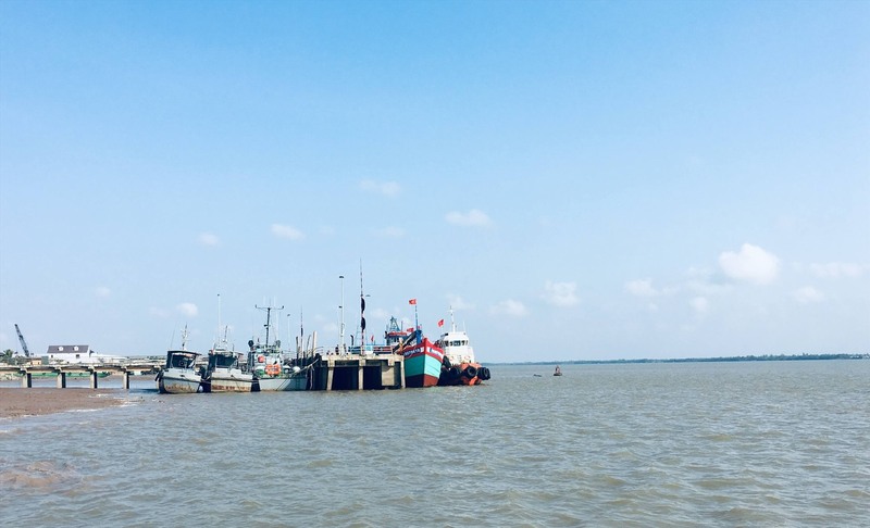Hình ảnh bãi biển Trần Đề