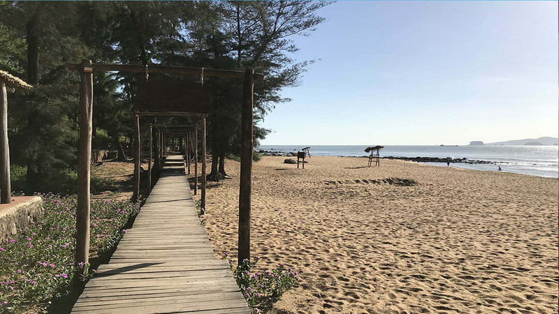 Hình ảnh bãi biển Vinh Sơn