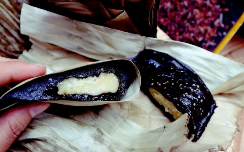 Hình ảnh bánh gai Tứ Trụ