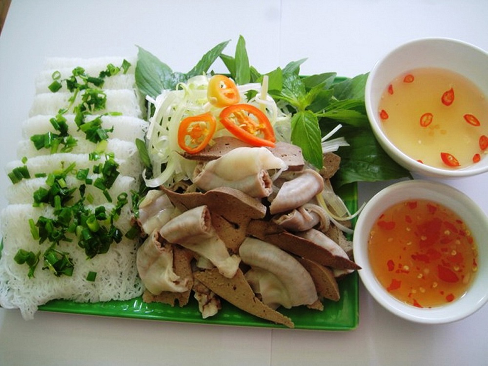 Hình ảnh bánh hỏi lòng heo