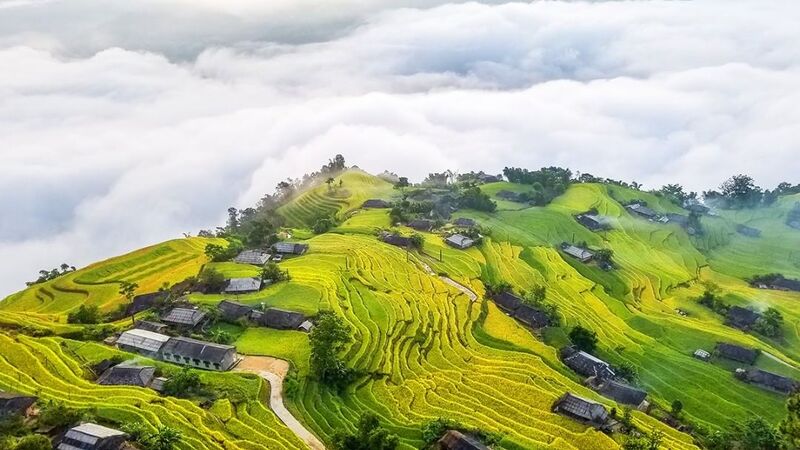 Hình ảnh các dãy núi Tây Bắc 
