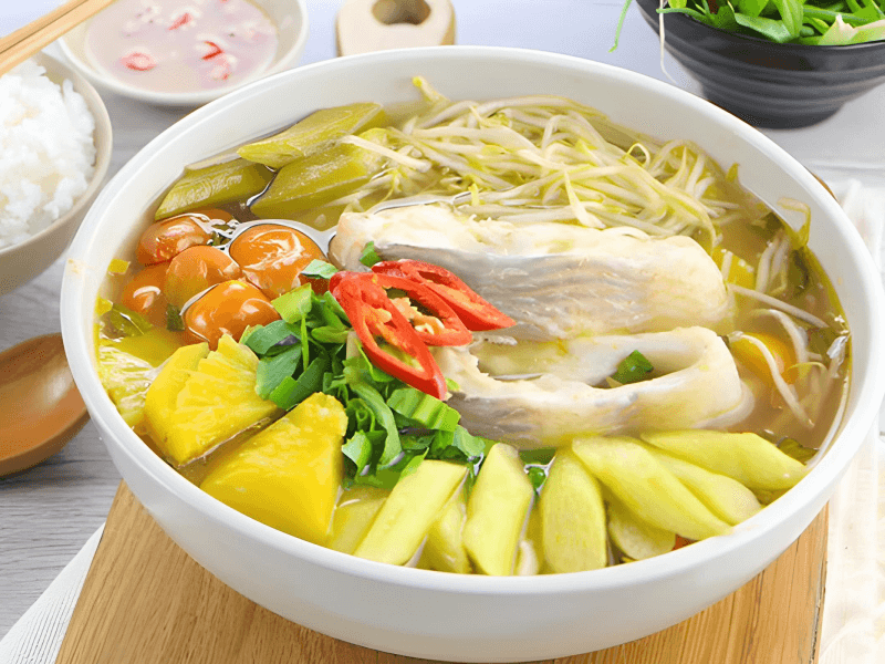 Hình ảnh canh chua cá