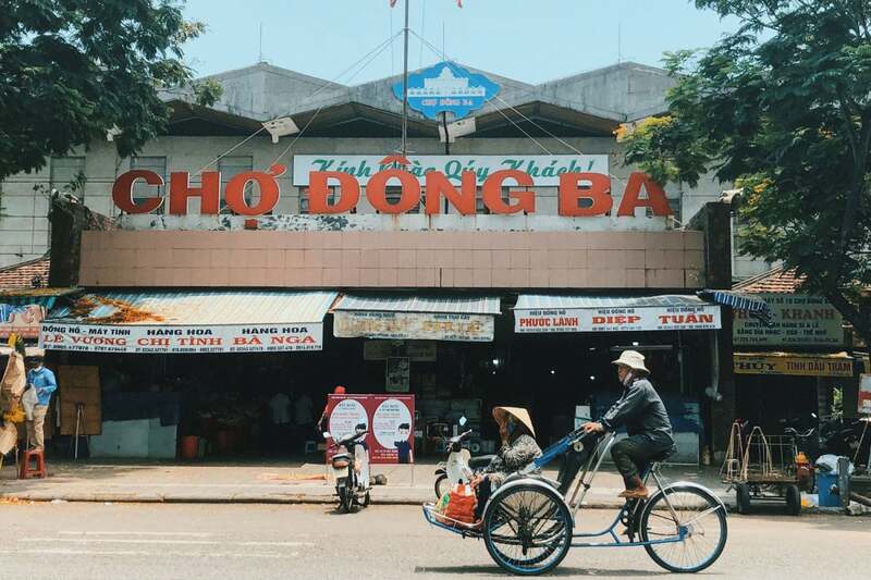 Hình ảnh chợ Đông Ba