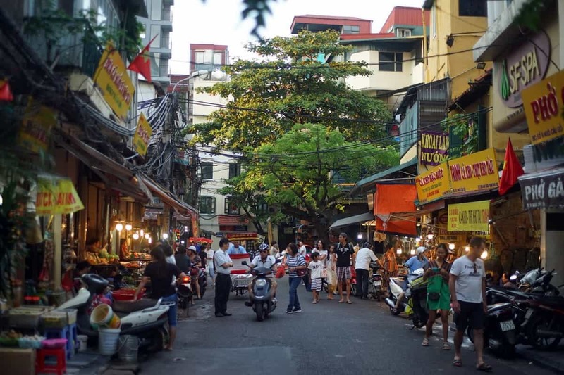 Hình ảnh chợ Hà Nội
