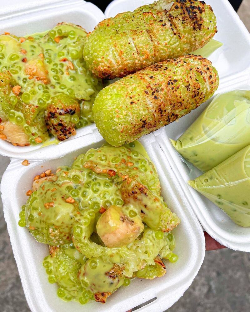 Hình ảnh chuối nếp nướng Cần Thơ