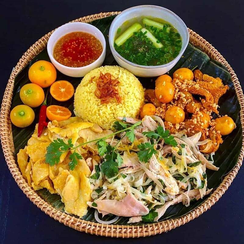 Hình ảnh cơm gà Hội An