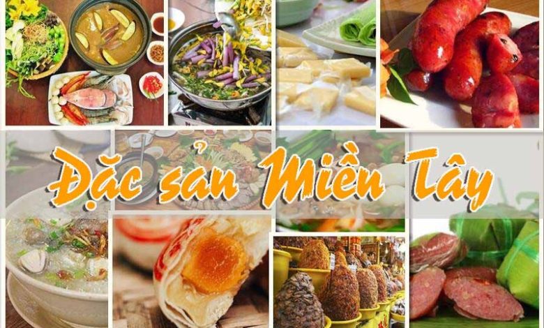 Hình ảnh đặc sản miền Tây