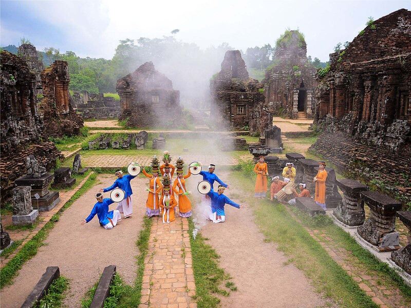 Hình ảnh di tích Mỹ Sơn