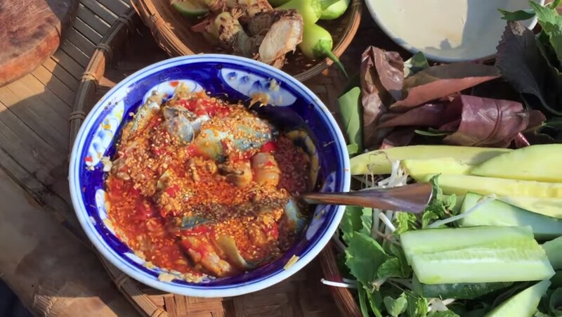 Hình ảnh gỏi cá Nam Ô