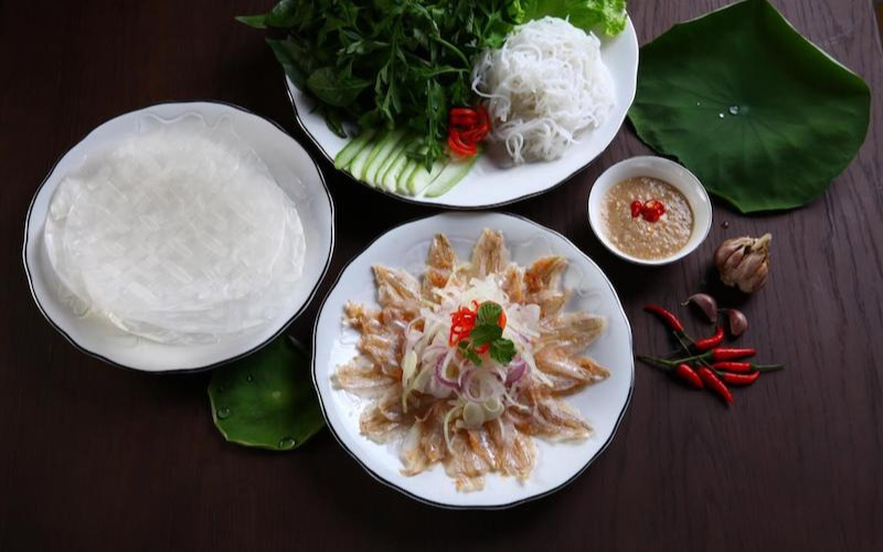 Hình ảnh gỏi cá chình