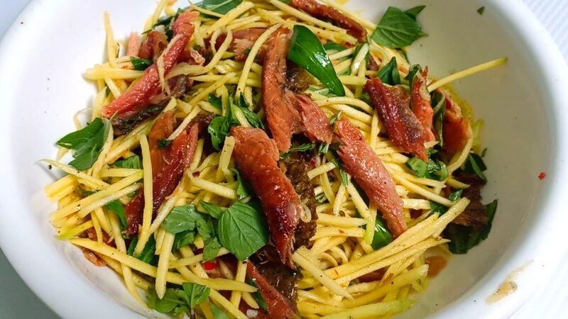 Hình ảnh gỏi sầu đâu cá sặc