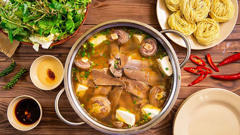 Hình ảnh lẩu bò