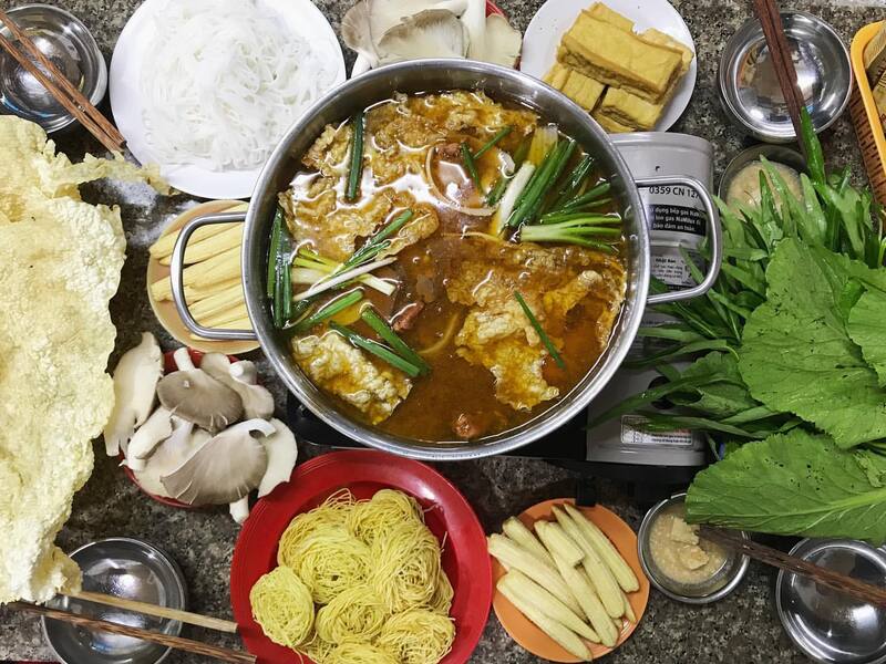 Hình ảnh lẩu vịt nấu chao Cần Thơ