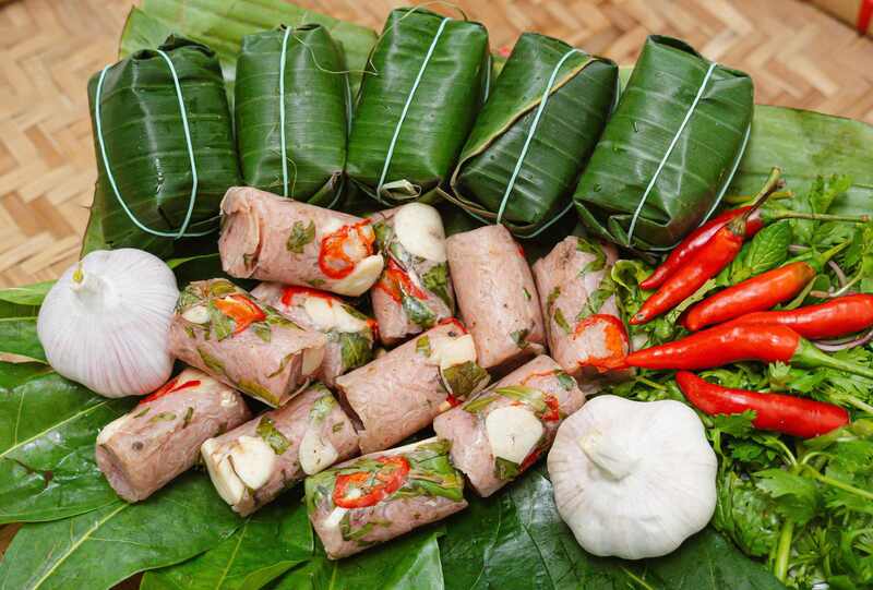 Hình ảnh nem chua Thanh Hóa