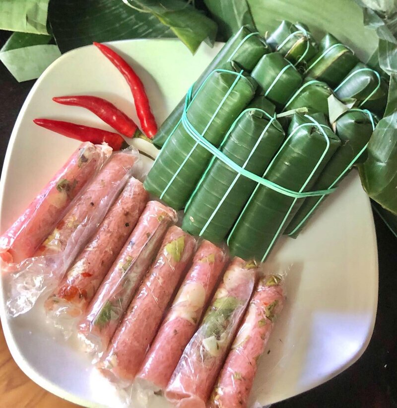 Hình ảnh nem chua Thanh Hóa