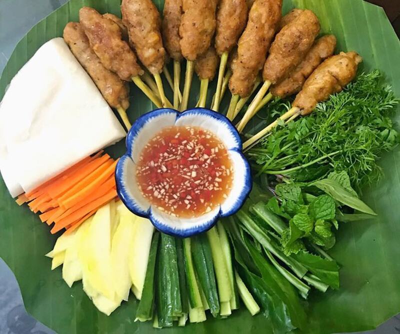 Hình ảnh nem lụi Đà Nẵng 