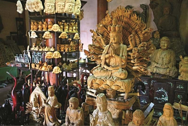 Hình ảnh nghề mộc Kim Bồng