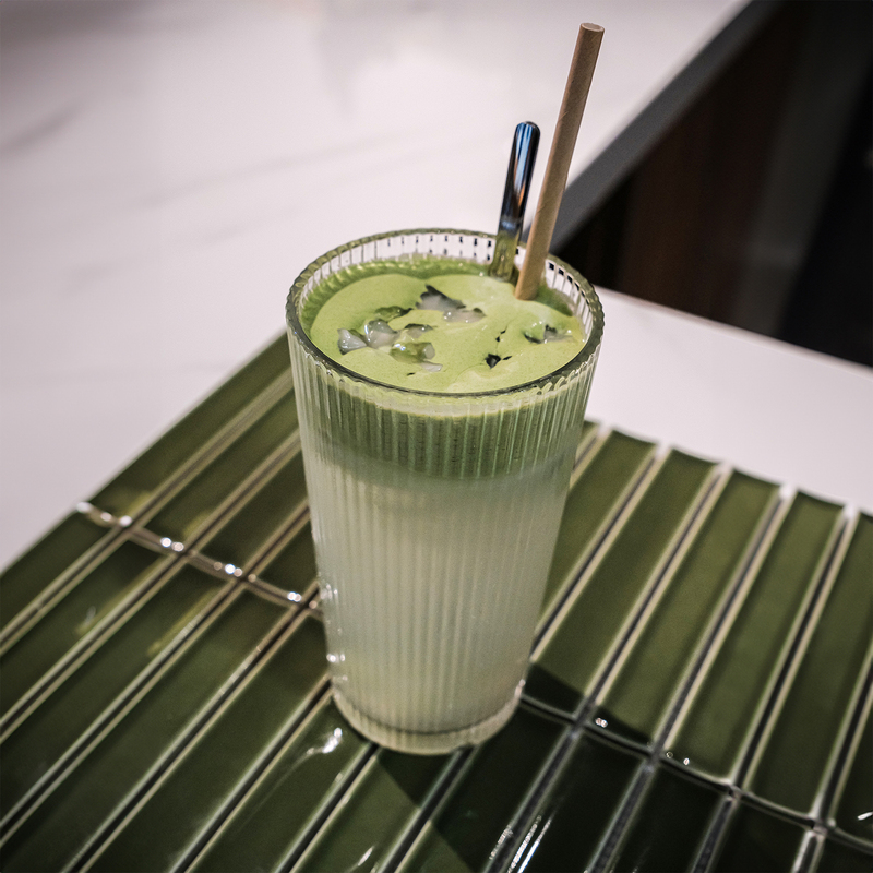 Hình ảnh nước dừa matcha