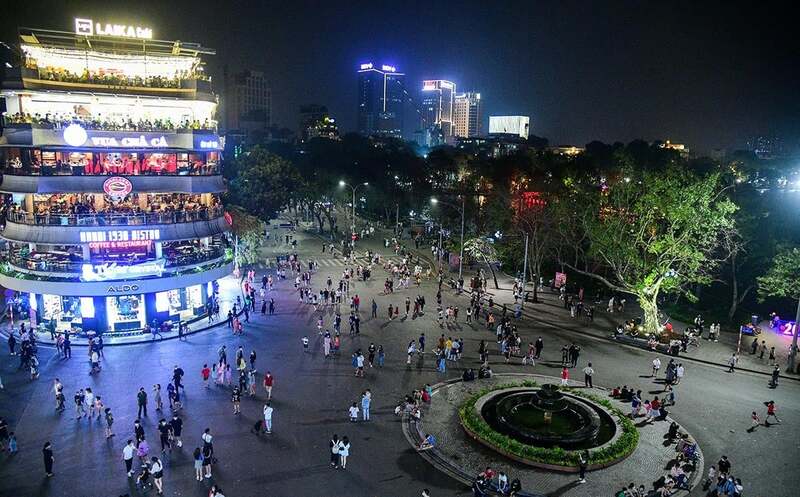 Hình ảnh phố đi bộ 