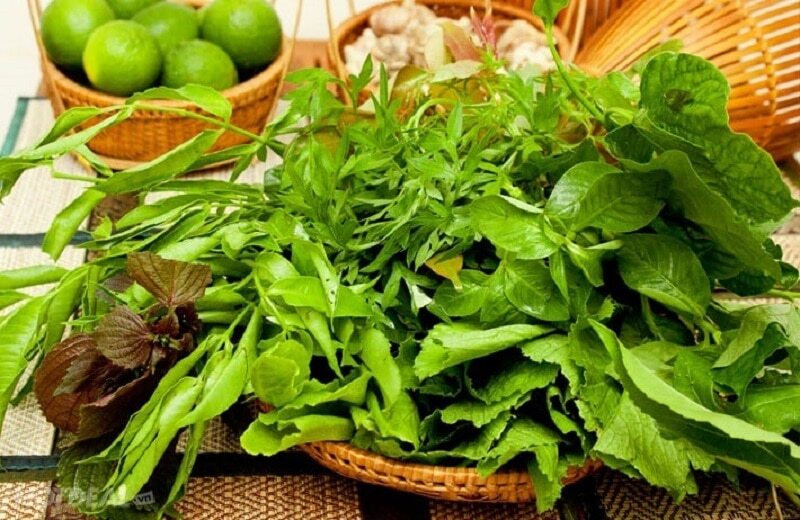 Hình ảnh rau rừng Tây Ninh