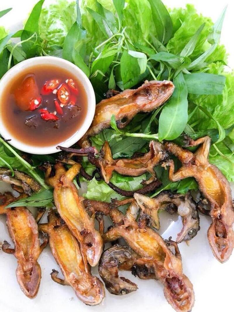 Hình ảnh thằn lằn nướng