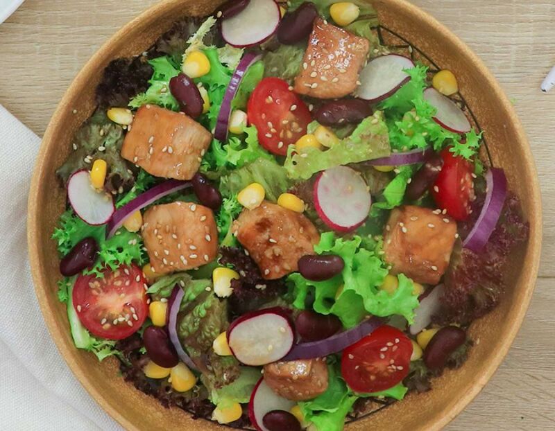 Salad Gà Áp Chảo – Món Ngon, Thanh Đạm Và Cung Cấp Năng Lượng