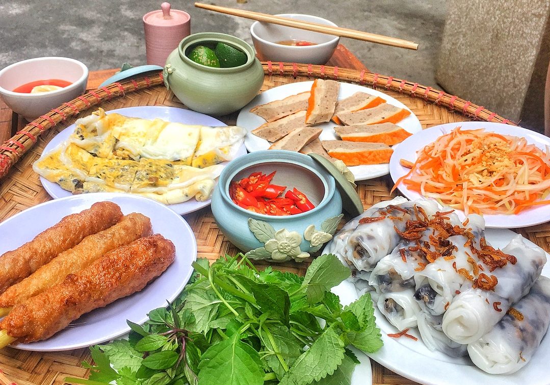 HÌnh ảnh món bánh cuốn