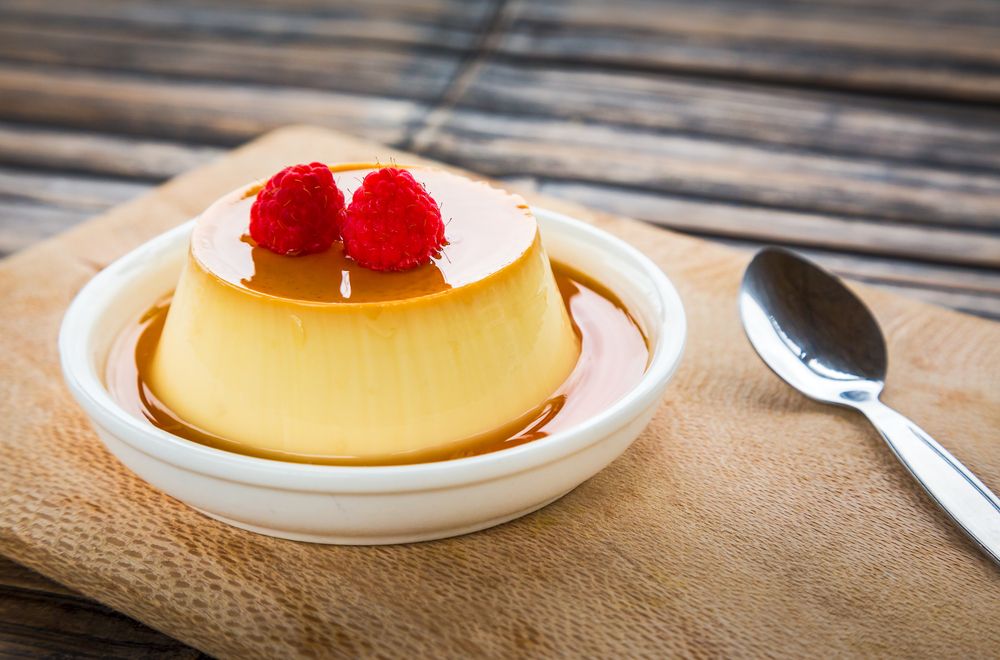 Hình ảnh món bánh flan