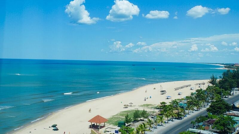 Hình ảnh biển Nhật Lệ Quảng Bình