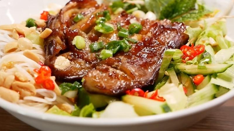 Hình ảnh món bán thịt nướng