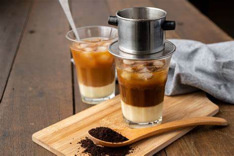 Hình ảnh món cà phê sữa